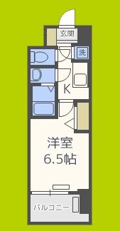 レジュールアッシュ　ウエストレジス 間取り