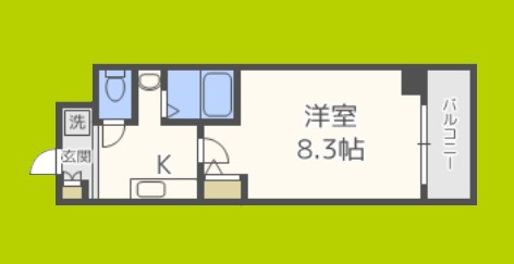 レジデア西本町　 間取り