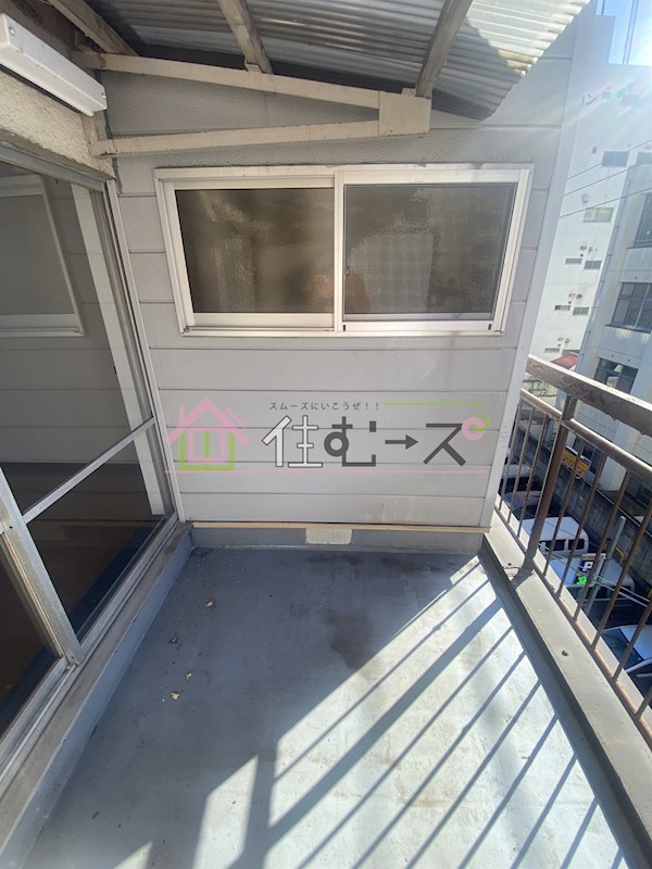 ユニークハイツ ベランダ