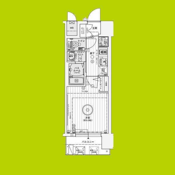 ザ・ウエストマークシティプレミアム 間取り