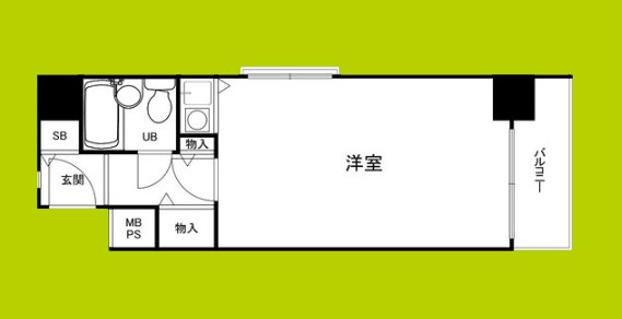 エクセランス梅田西 間取り