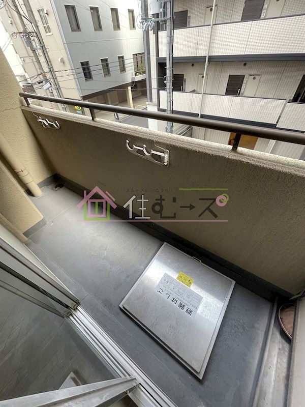 エクセランス梅田西 ベランダ