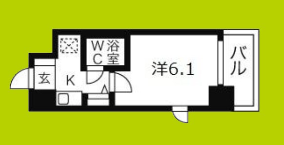 エスリード北梅田第2 間取り