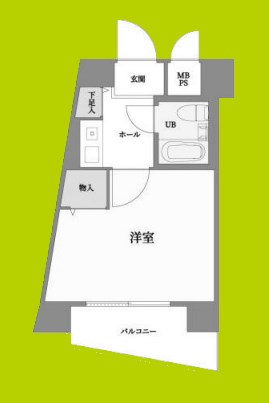 グラン・ピア天神橋 間取り