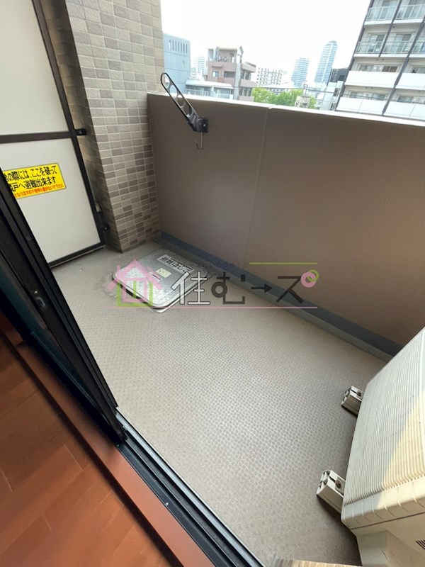 リーガル大阪城北 ベランダ