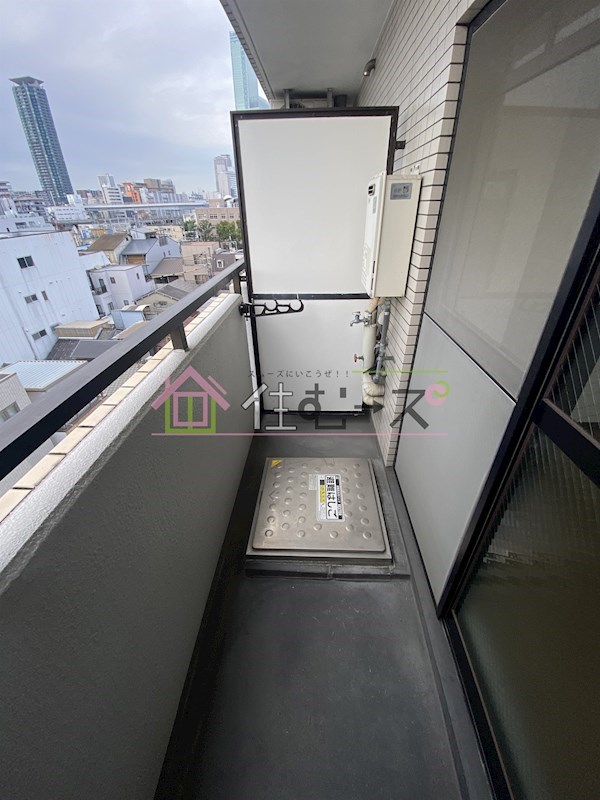 クリスタ天王寺 ベランダ