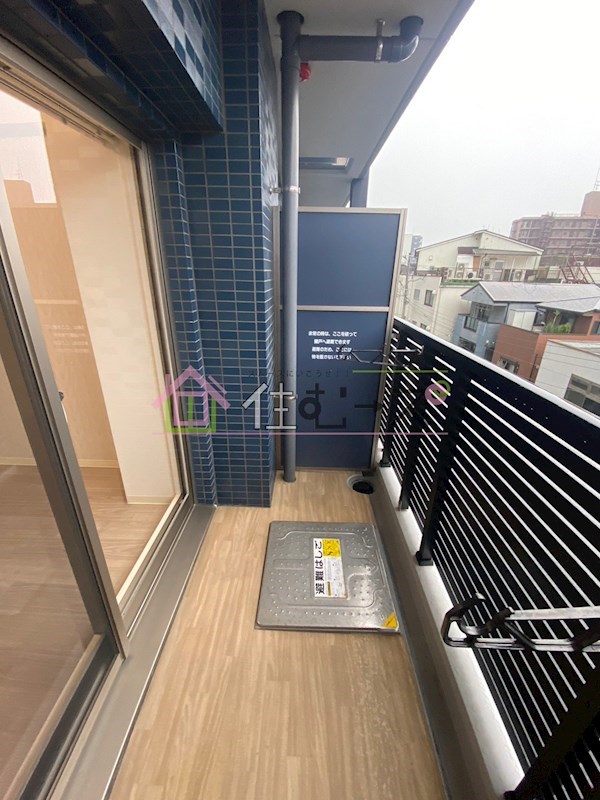 プレサンスOSAKA DOMECITYスクエア ベランダ