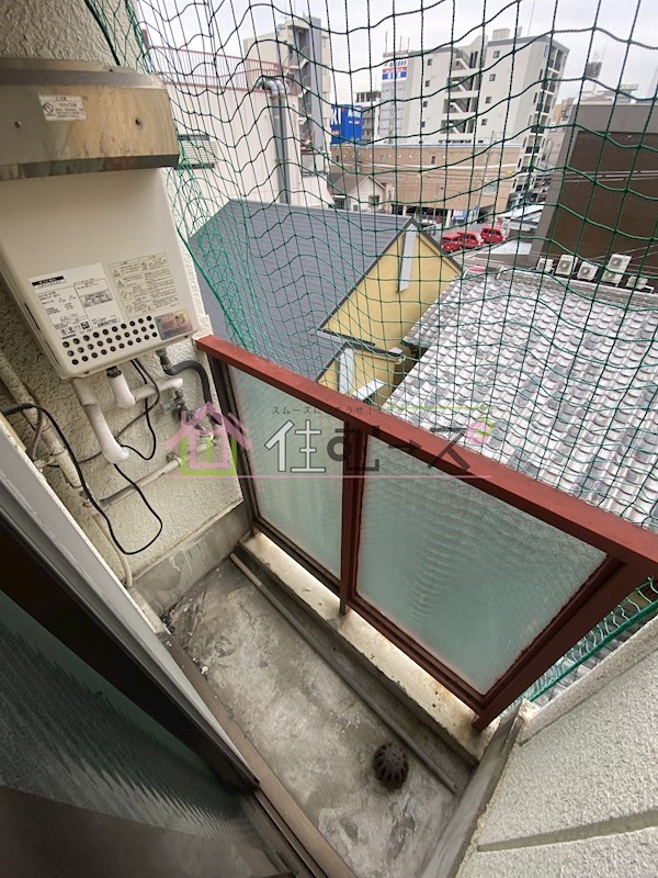 昭和町グリーンハイツ ベランダ