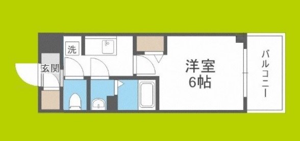 アドバンス大阪セレーノ  間取り