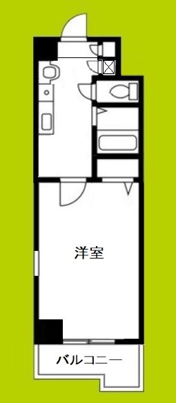 フォレスト西道頓堀 間取り