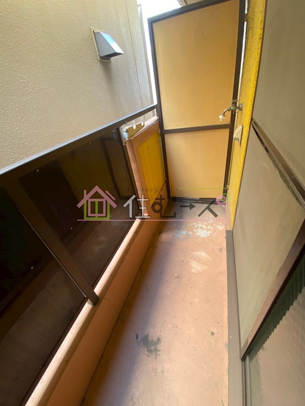 三明ハイツ ベランダ