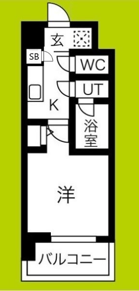 スプランディッド難波 間取り