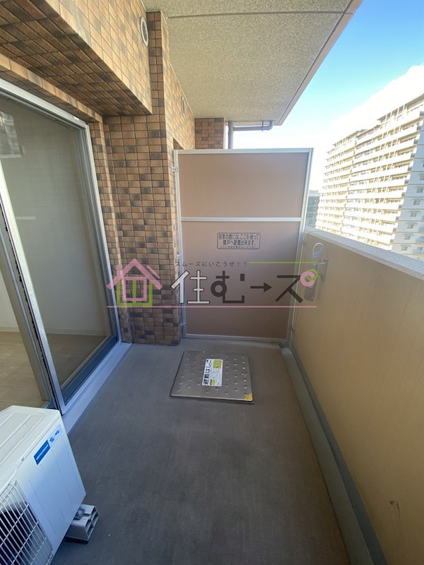 プレサンス難波元町 ベランダ