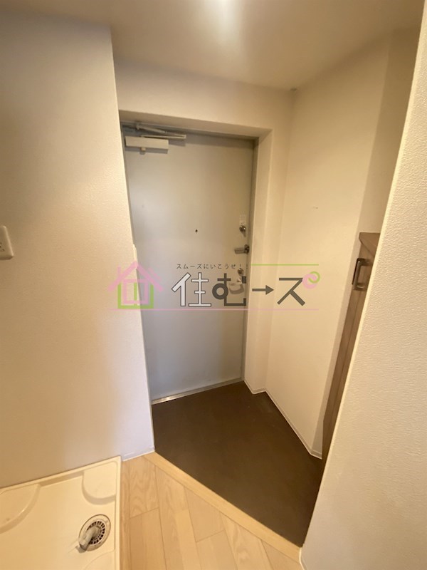 ラシュレエグゼ難波南 玄関