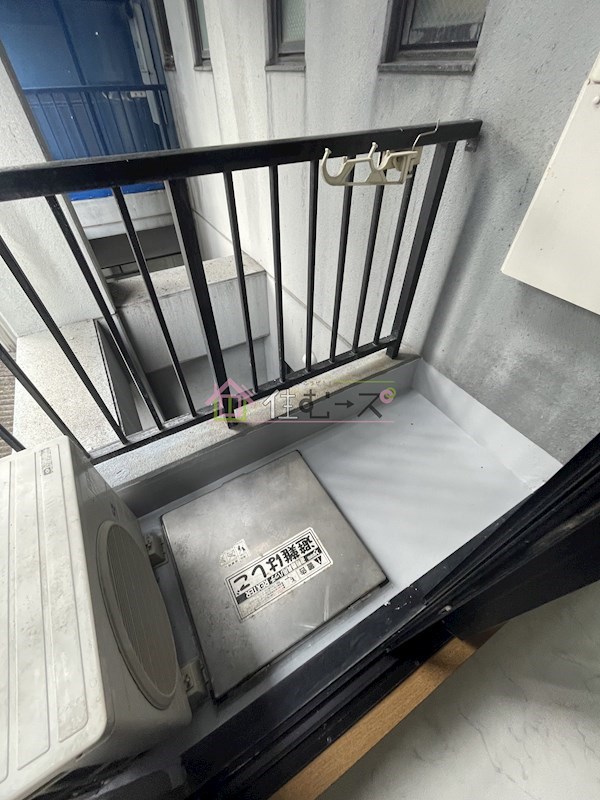 グリーンスクエア ベランダ