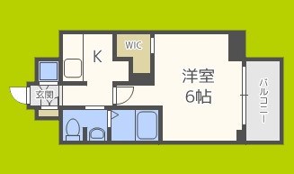 エスリード阿波座サウスプレイス 間取り