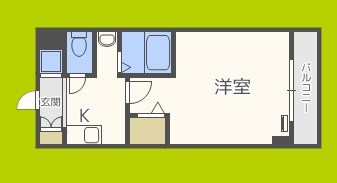 クレド桜川 間取り