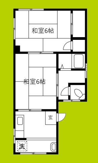 東中島マンション 間取り図