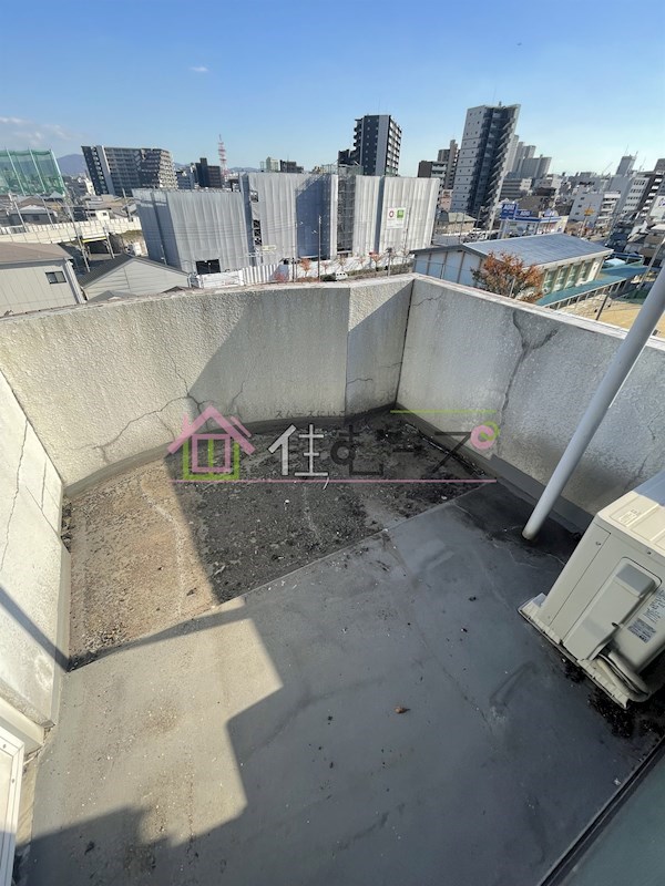 スカイ都島 ベランダ