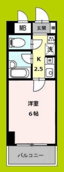 ラ・フェリオ新深江 間取り