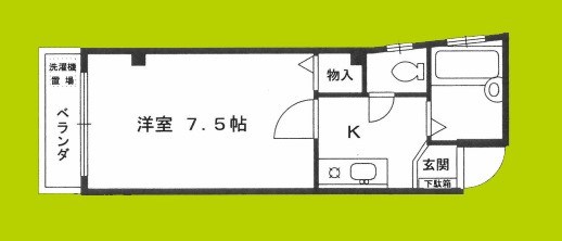 ナウイーブ弁天 間取り
