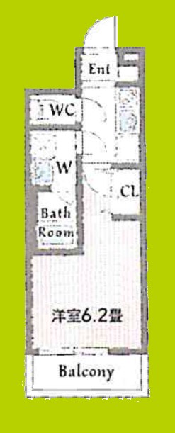 ALEGRIA平野本町Ⅱ 間取り