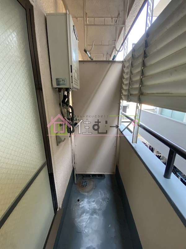 玉出西1024マンション ベランダ