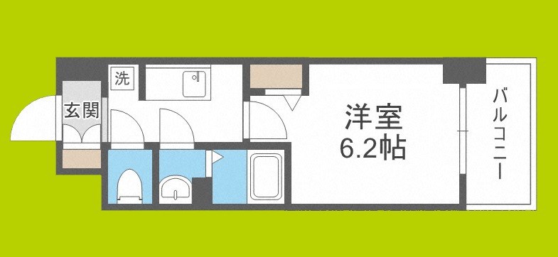 アドバンス大阪セレーノ  間取り