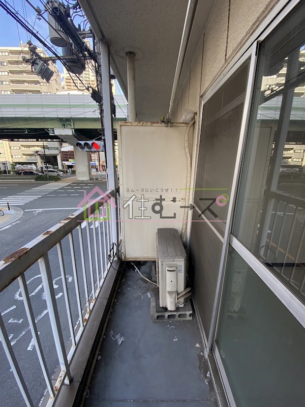 EPO湊町レジデンス ベランダ