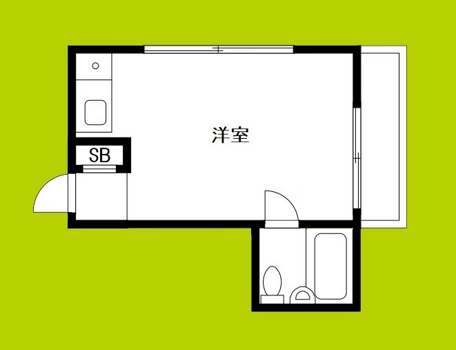 LBアパートメント 間取り