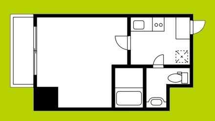 ヒルズ夕陽丘 間取り