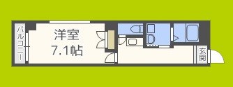 エスペランサ谷町 間取り