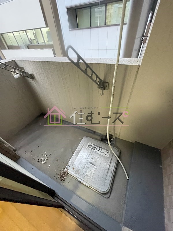 プレサンス内本町 ベランダ