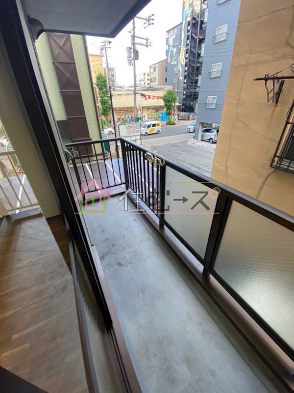 世子麟 ベランダ