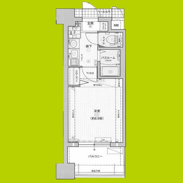 エステムコート大阪城北　天満の杜 間取り