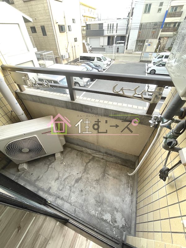 スクエアレジデンス豊里 ベランダ