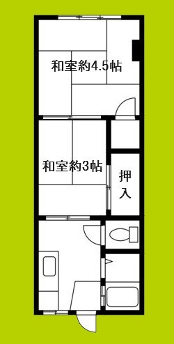 グロー東加賀屋 間取り