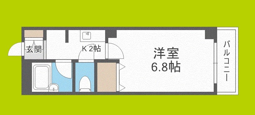 PLEASURE都島 間取り