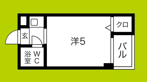アパートメント東淀川Ⅱ 間取り