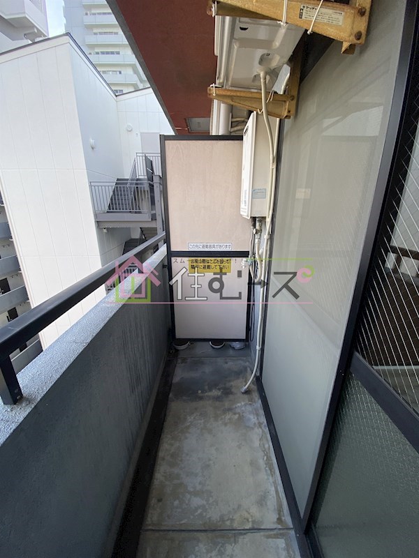 クオーレ十三東 ベランダ