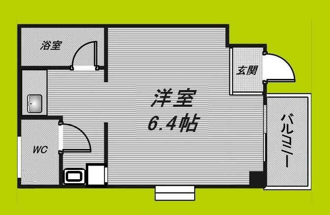 THECITY弁天町 間取り