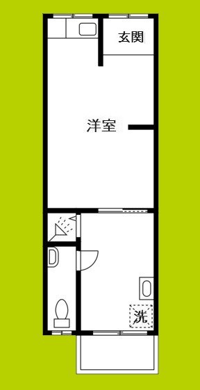 阿倍野区阿倍野筋5丁目　戸建 間取り