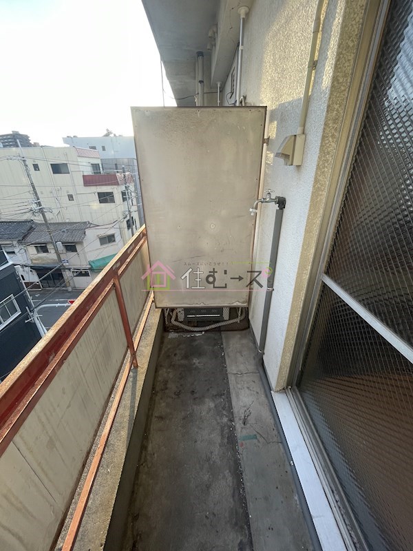 オカクママンション ベランダ