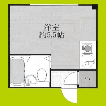 アムズ城北 間取り図