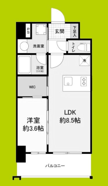 リヴェント福島 間取り
