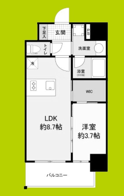 リヴェント福島 間取り