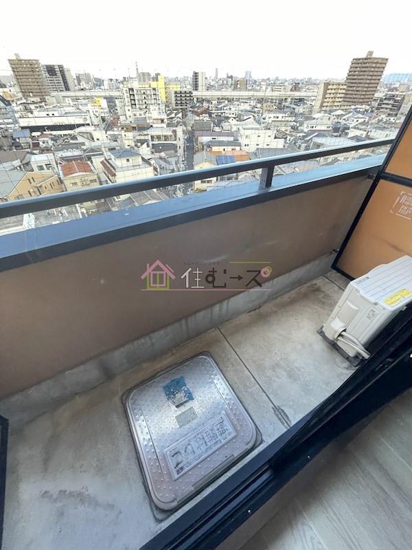 インターナショナル関目 ベランダ