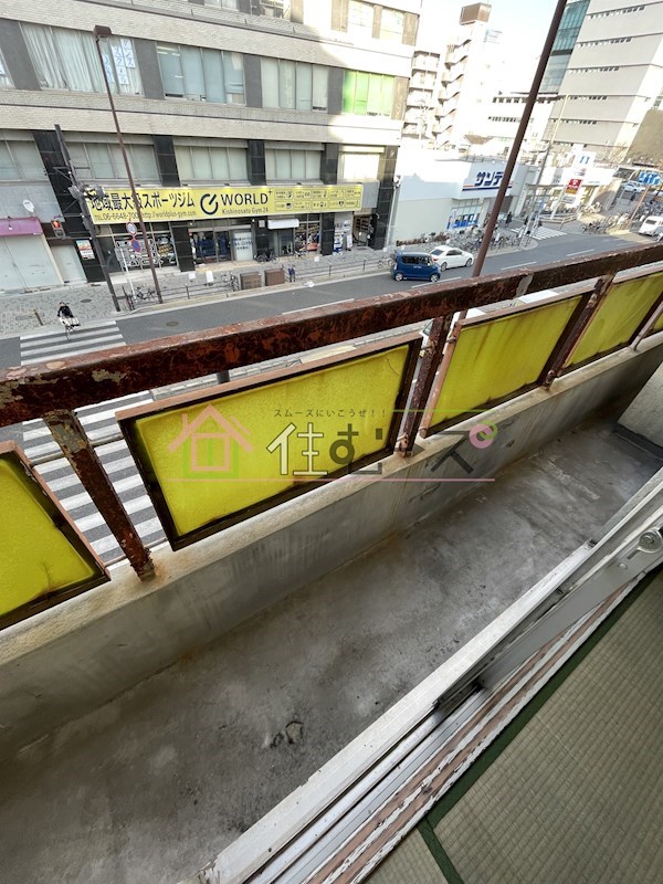 エイトビル岸里 ベランダ