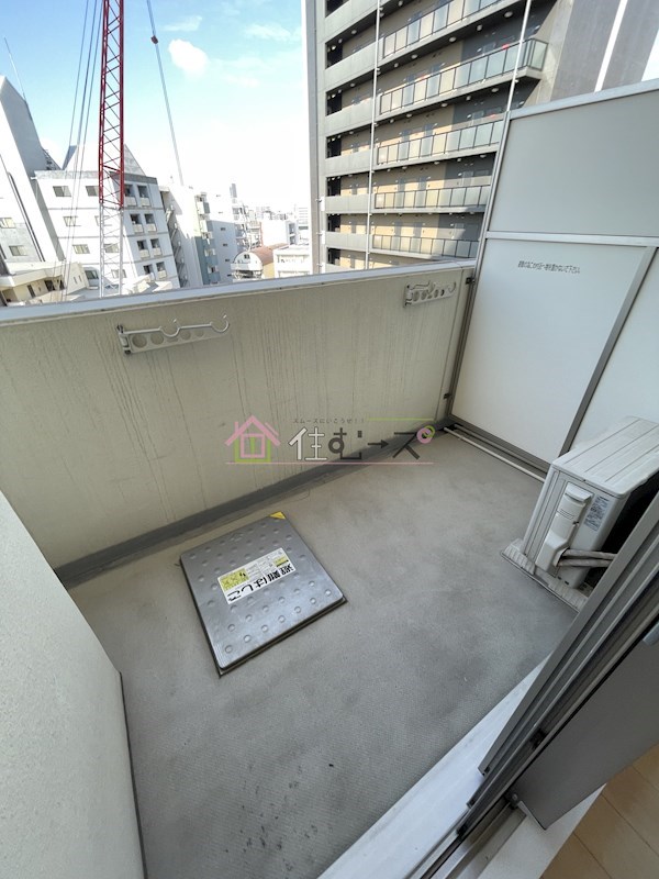 スプランディッド難波Ⅱ ベランダ