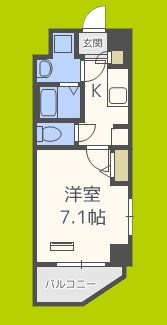 エイペックス京町堀Ⅱ 間取り